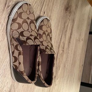 Coach Slip Ons Size 8